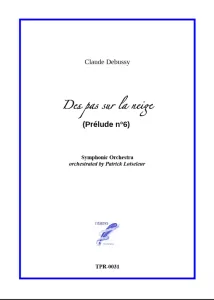 Des pas sur la neige (Prelude 6) for symphonic orchestra (Debussy)