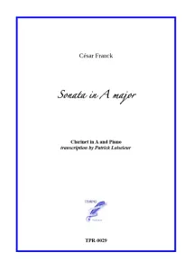 Sonata for Clarinet in A and Piano (Franck)