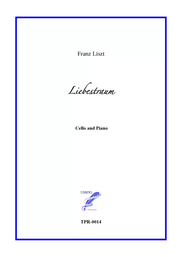 Liebestraum for Cello and Piano (Liszt)